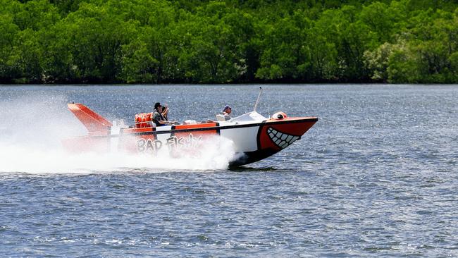 The skipper of a Bad Fishy jet boat that collided at high speed with a family fishing in their dingy near a pontoon in Trinity Inlet last year has been fined after pleading guilty and expressing his heartfelt remorse, shame and apology for the accident Picture: Brendan Radke