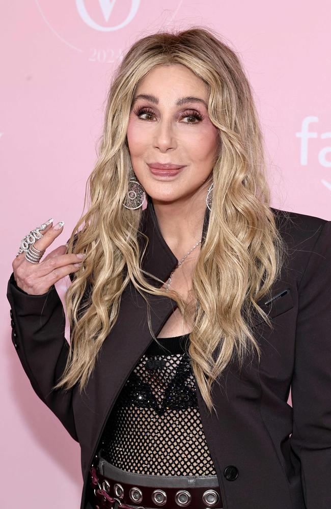 ‘You can’t take yourself seriously!’ Cher pictured at the Victoria's Secret Fashion Show in October. Picture: Getty Images