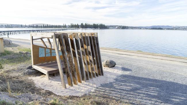 Granite Island has received a facelift with the inclusion of sculptures scattered around the penguin haven.