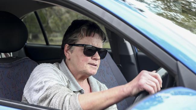 Resident Debbie Lace said her road was a hoon driving hotspot. Picture: AAP/Mike Burton