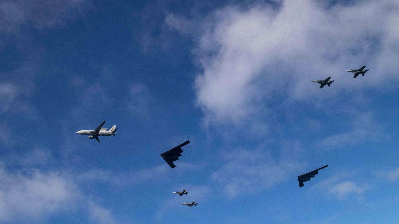 Aussie Spy Plane Leads US B-2 Stealth Nuke Bombers Over Pacific In Rare ...