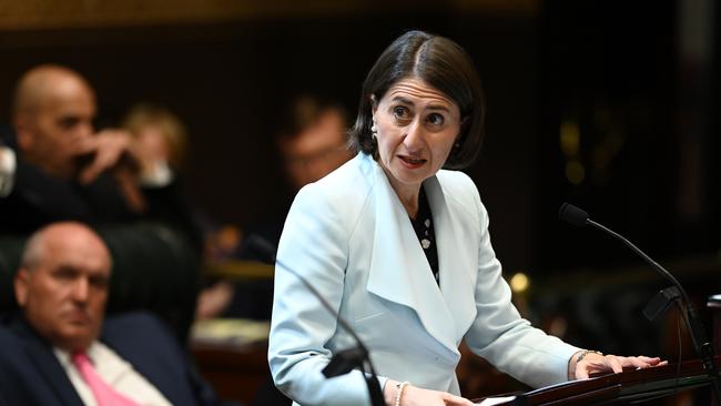 NSW Premier Gladys Berejiklian wants the state to improve the way it trains workers in industry and technology. Picture: AAP Image/Joel Carrett