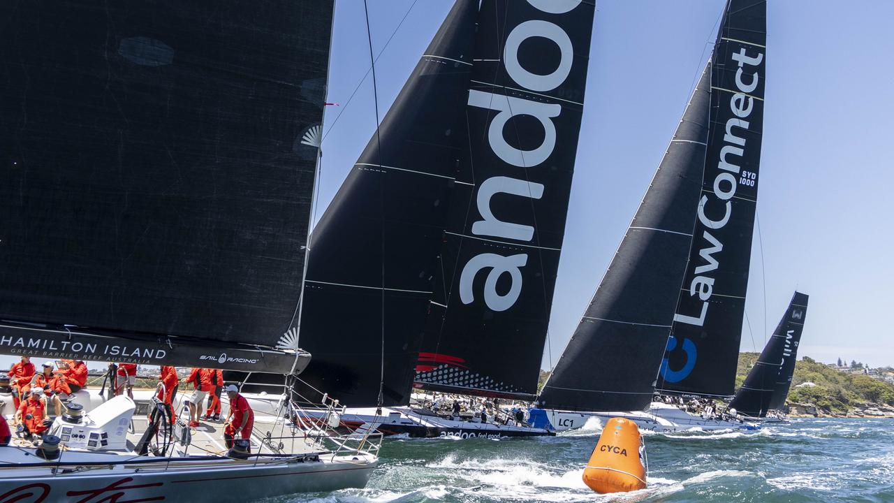 super maxi yachts sydney to hobart 2022