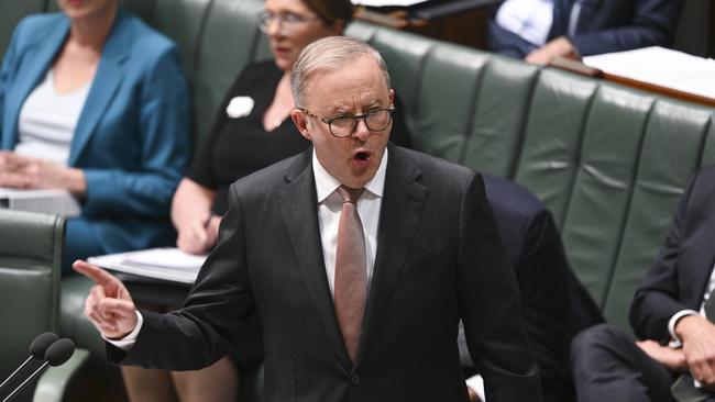 If the Bill fails again, the government says it could trigger a double-dissolution election. Picture: NCA NewsWire / Martin Ollman