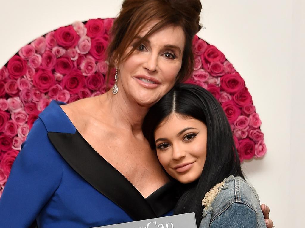 Kylie’s faced the extremely difficult situation of her dad Caitlyn Jenner publicly transitioning into a woman. Picture Getty Images 