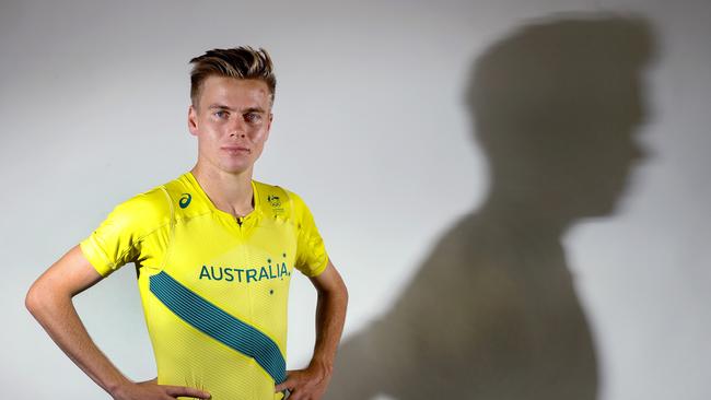 Australia’s 1500m medal hope Stewart McSweyn. Picture: Michael Klein