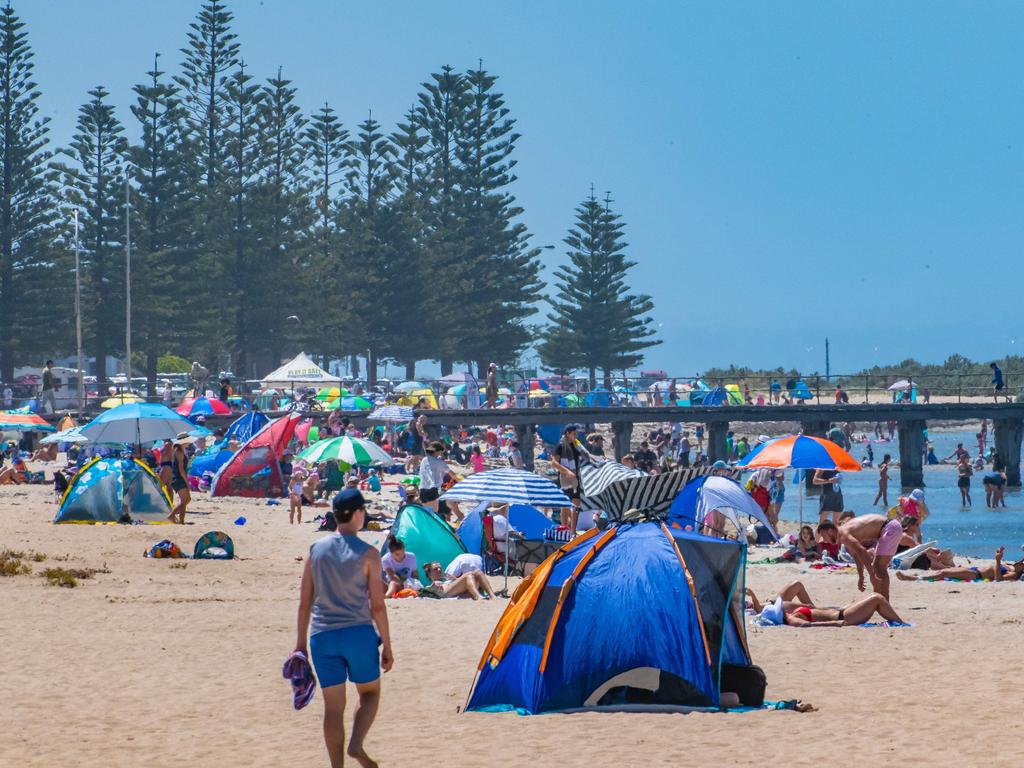 Altona Beach. Picture: Jason Edwards