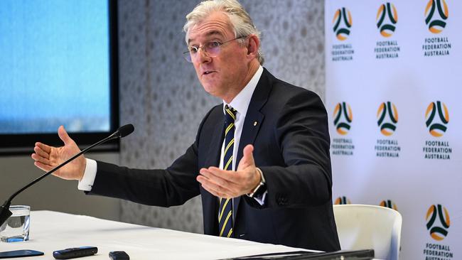 Former FFA Chairman Steven Lowy believed leadership isn’t just about football. (AAP Image/Brendan Esposito)