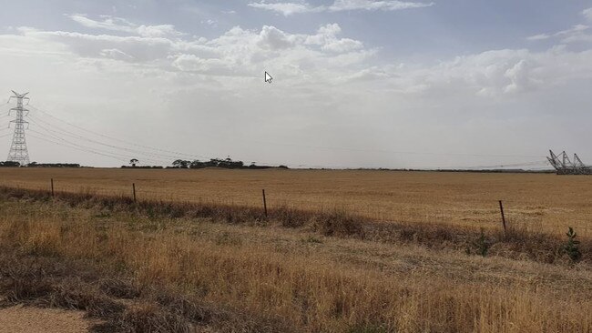 Cressy powerlines down. Picture: Nathan Scott