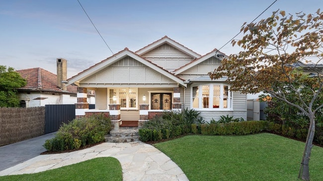 In Thornbury, a four-bedroom Californian bungalow is heading to auction.