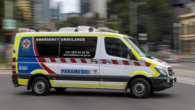 Ambulance Victoria again failed to meet its target response times for urgent cases in the last quarter. Picture: David Geraghty