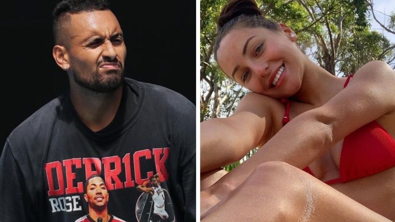 Nick Kyrgios' girlfriend posted a cryptic message to Instagram.