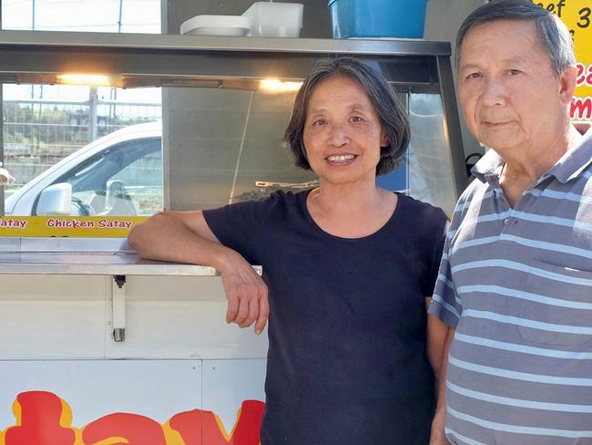 SOCIAL MEDIA IMAGE DISCUSS USE WITH YOUR EDITOR - END OF AN ERA: After 33 years Susanna and David Lau are reiritign from the popular Satay food business at the Lismore Car Boot Market which they have been part of for 33 years. Mrs Lau said they wanted to thank all their customers who have supported them over the years. "Without your patronage we would be nothing," she said.