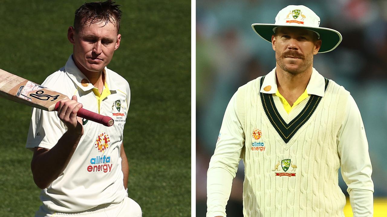 Marnus Labuschagne and David Warner.