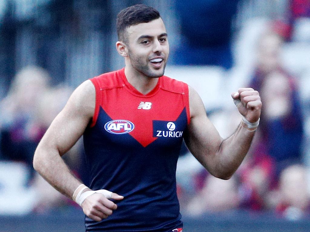 Christian Salem as one of the few winners for the Demons - both on the field and with his SuperCoach scoring - against the Power in Round 1