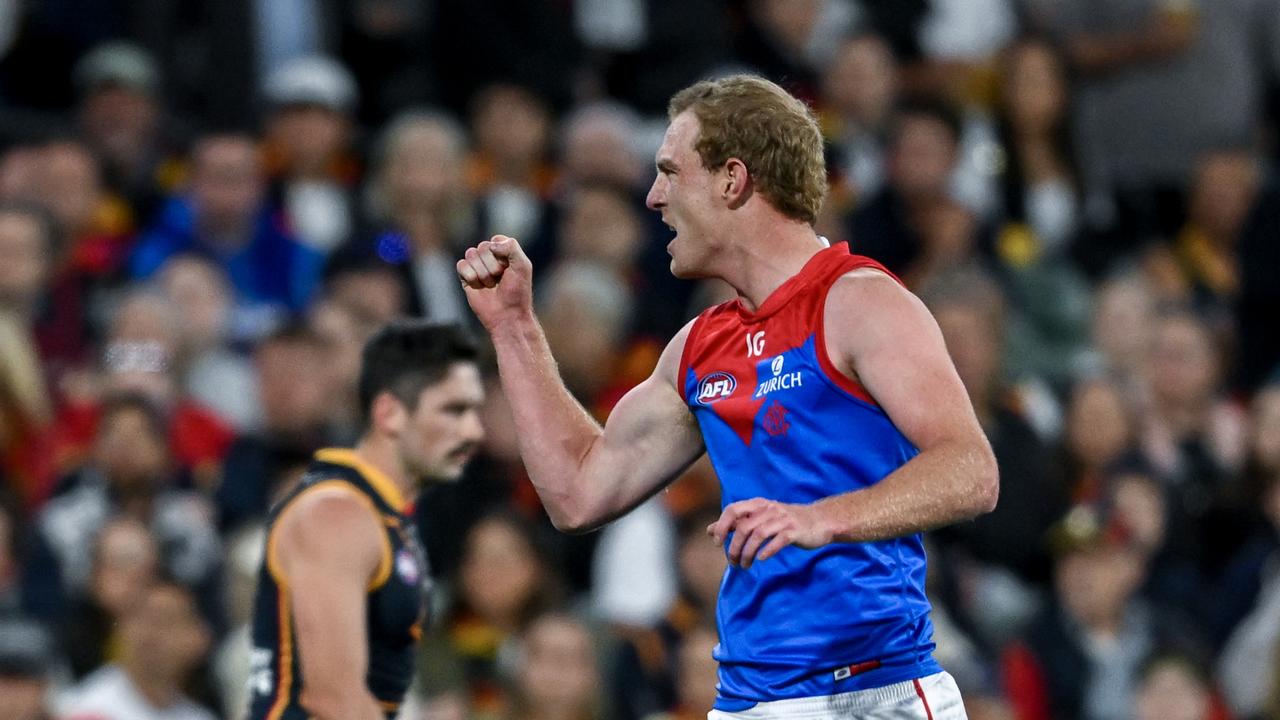 Harrison Petty kicked the first. (Photo by Mark Brake/Getty Images)