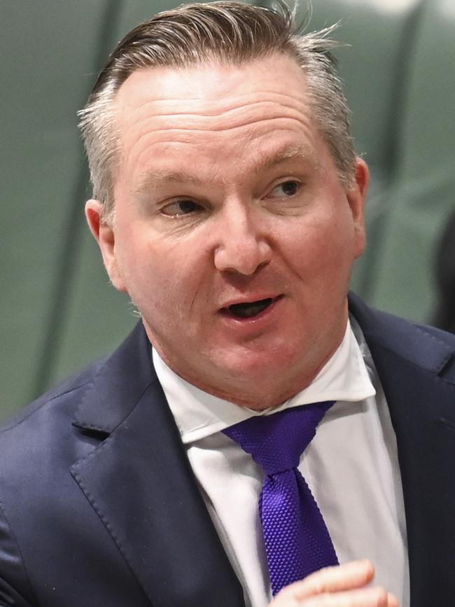 Energy Minister Chris Bowen. Picture: NCA NewsWire/Martin Ollman