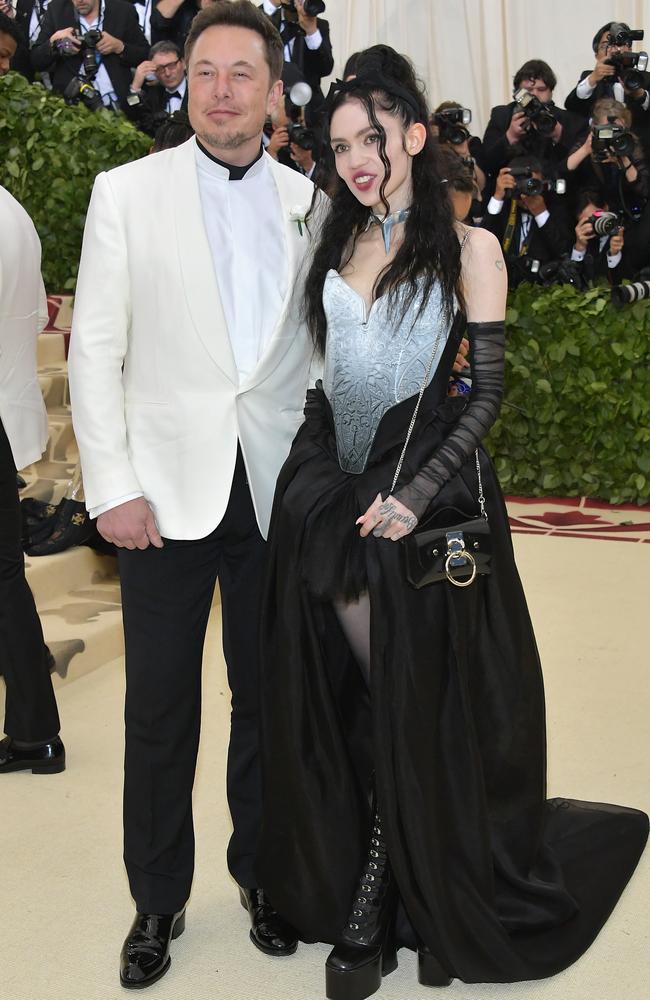 Met Gala 2018: Elon Musk with new lover Grimes, as his ex Amber Heard ...