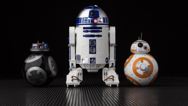 Robot maker Sphero worked with LucasArts to produce two new miniature robots: BB-9E and R2-D2.