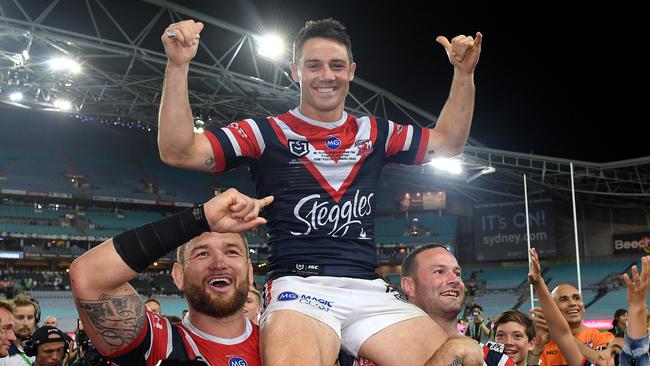 Cronk will not be lost to the Roosters next season. AAP Image/Dan Himbrechts.