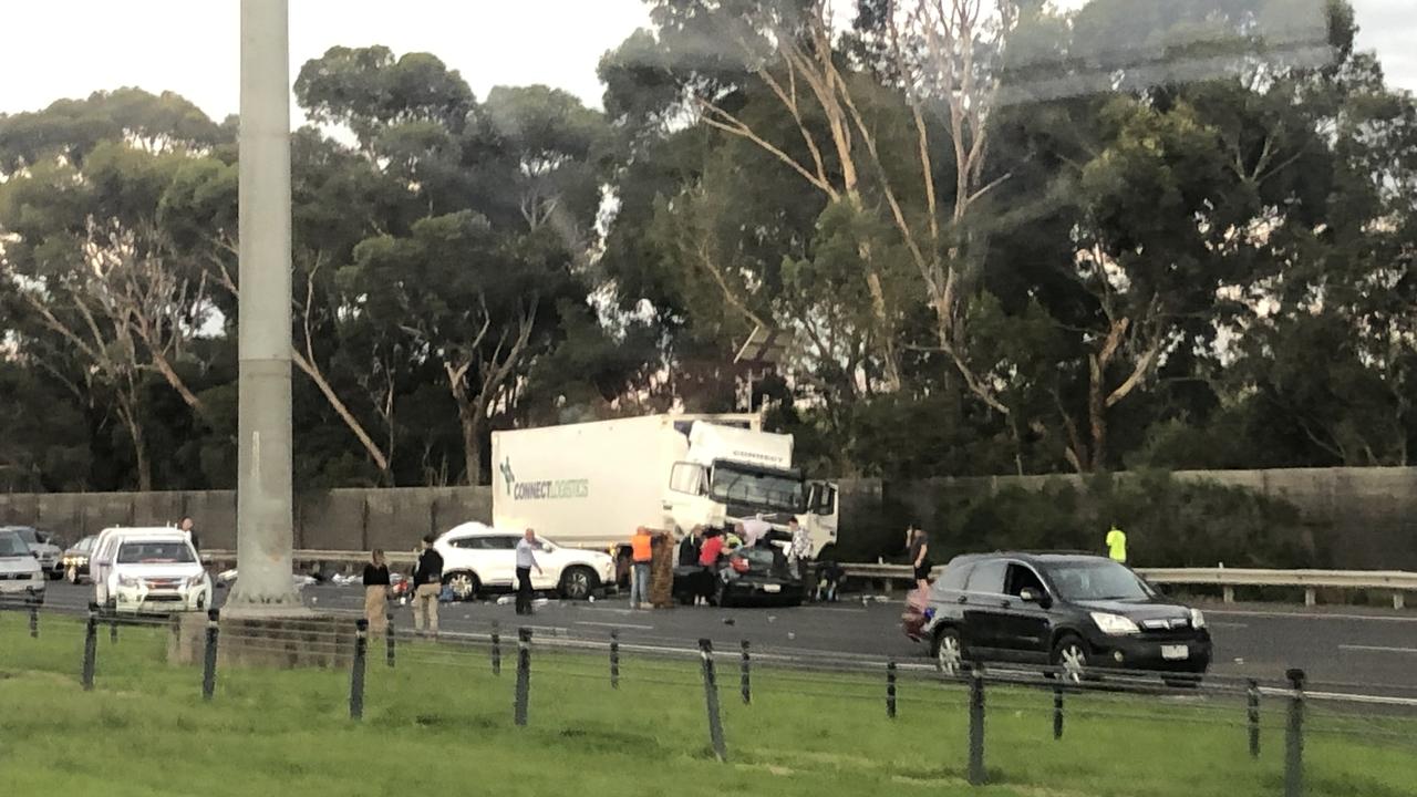 Eastern Freeway crash Porsche driver Richard Pusey charged after allegedly fleeing scene NT News