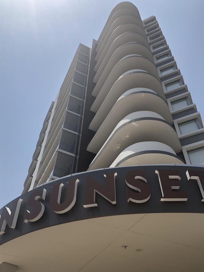 On Sunset restaurant is below residential units.