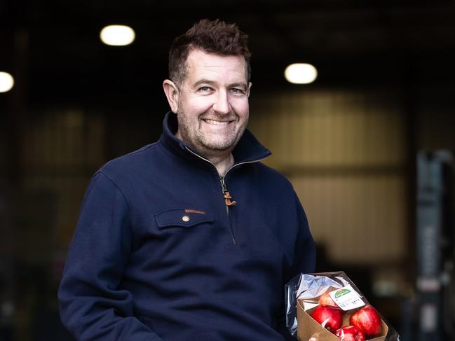 Malcolm Francis, of Esperance Bay Orchards, Esperance Bay, Tasmania. PHOTO: Tia Watson, TL Photography