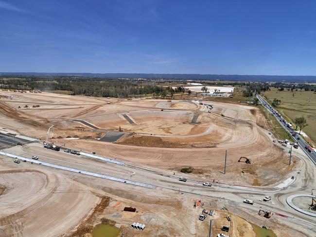 An aerial shot of the Western Sydney Airport site. Picture: Supplied.