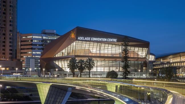 Mr Caroscio also worked on the East Building extension to the Adelaide Convention Centre during his time with the firm. Picture: Supplied