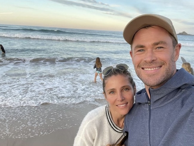 Chris Hemsworth and Elsa Pataky's home is in Byron Bay. Picture: Instagram