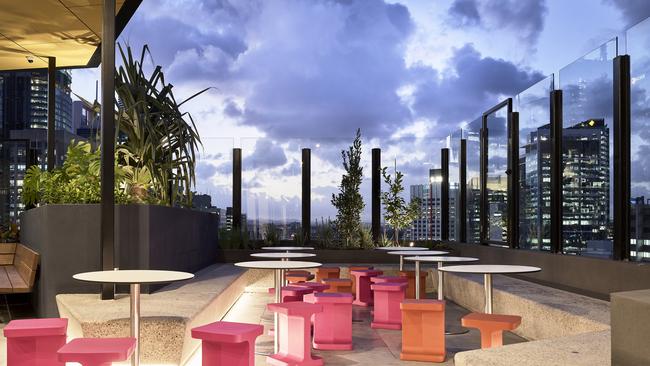 Recreational area within the Student One towers. Picture: Scott Burrows