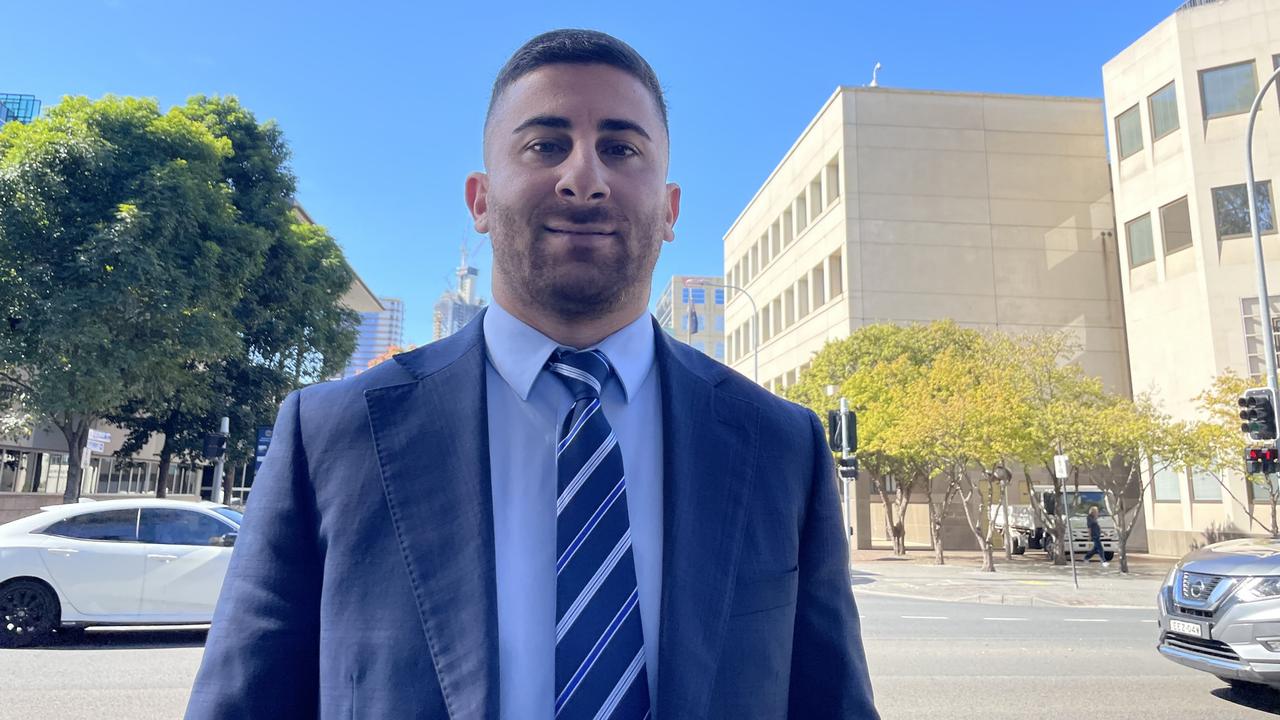 Julian Fayad, 29, is running for the federal seat of Parramatta as the United Australia Party candidate.