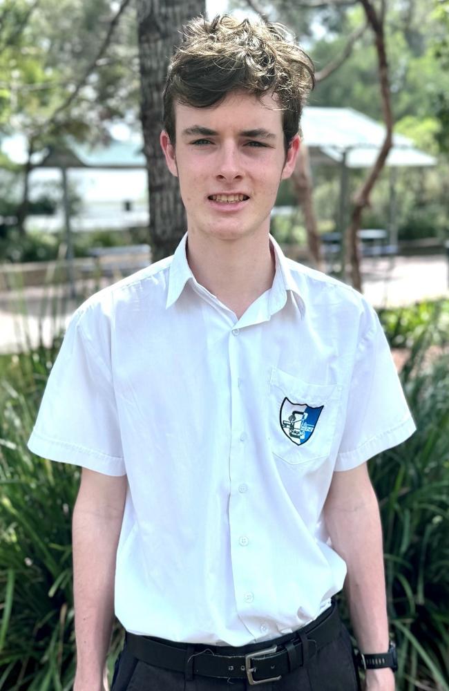 Craigslea State High School Year 12 high achieving student Tom Power. Picture: supplied