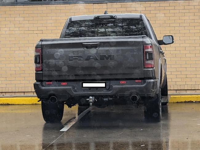 The massive trucks cause parking mayhem. Picture: Reddit