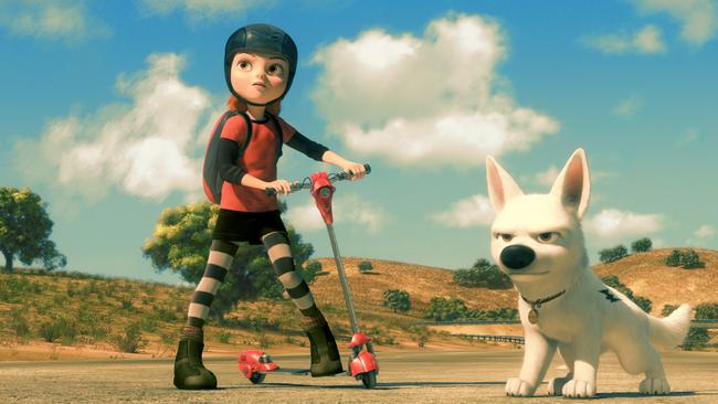 Bolt is a lively, loveable animated comedy. Picture: Supplied