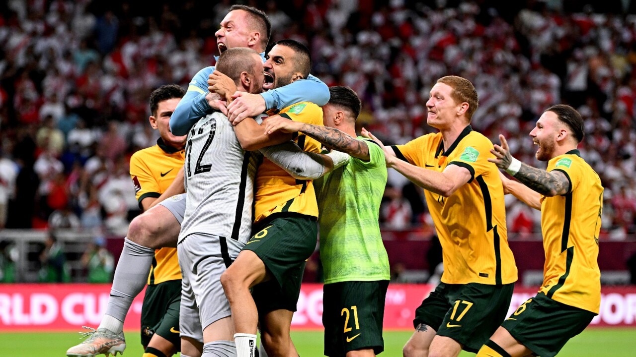 Socceroos return home after World Cup qualifier victory