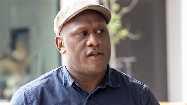 SYDNEY, AUSTRALIA. NewsWire Photos.November 28, 2024.Wendell Sailor arrives at Downing Centre in Sydney.  Picture: NewsWire / Jeremy Piper