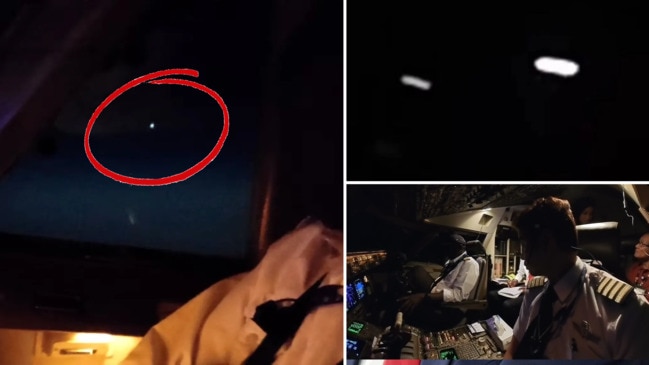 Pilot records multiple UFOs ‘dancing’ in the sky