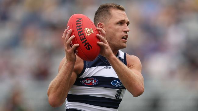 It would be unwise to write off an ageing Geelong, which includes Joel Selwood. Picture: Getty Images