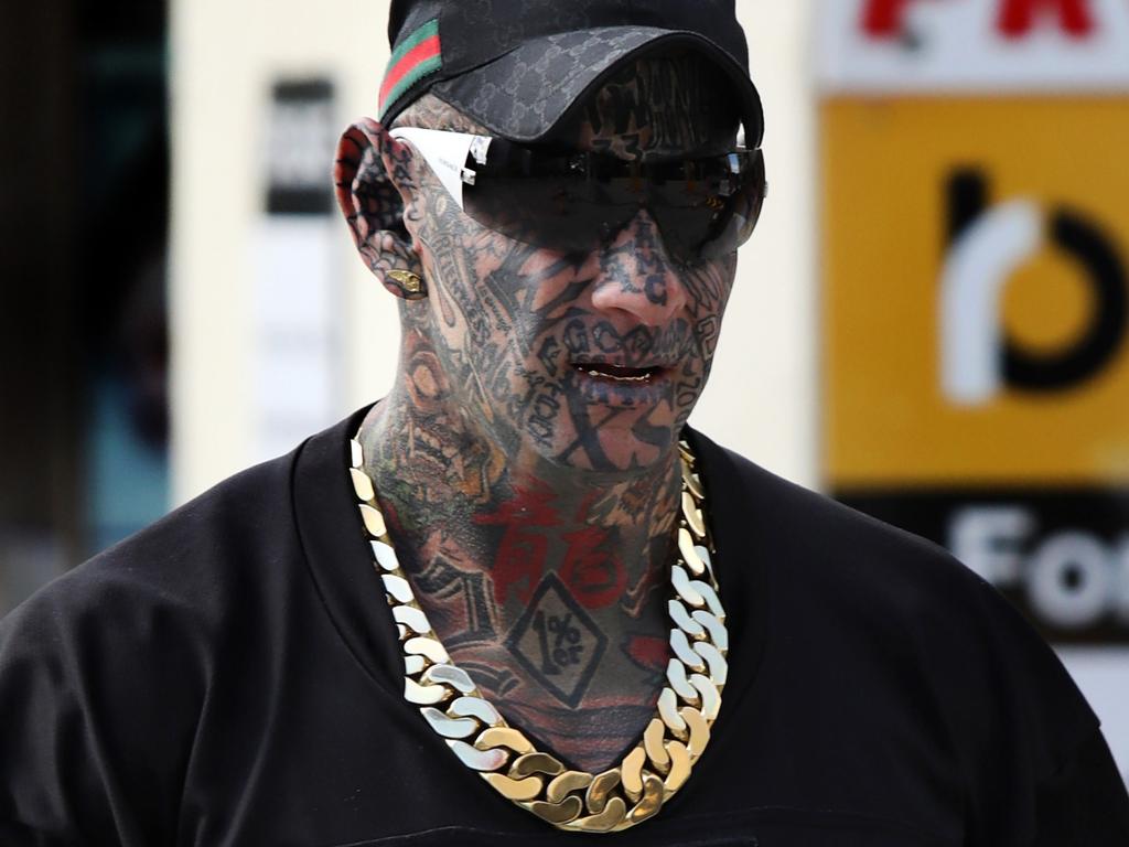 Police commissioner Chris Dawson described the look as “totally disrespectful”. Picture: NCA NewsWire/Philip Gostelow
