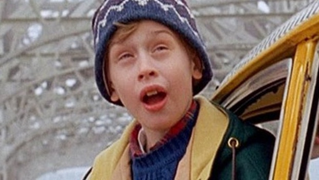 FOR REVIEW AND PREVIEW PURPOSES ONLY. Macaulay Culkin in a scene from the movie Home Alone 2: Lost in New York. Supplied by Fox Home Entertainment.