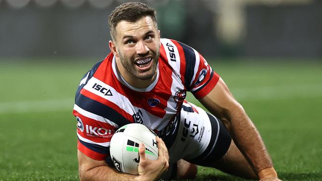 James Tedesco will be smiling all the way to the bank. Picture: Cameron Spencer/Getty