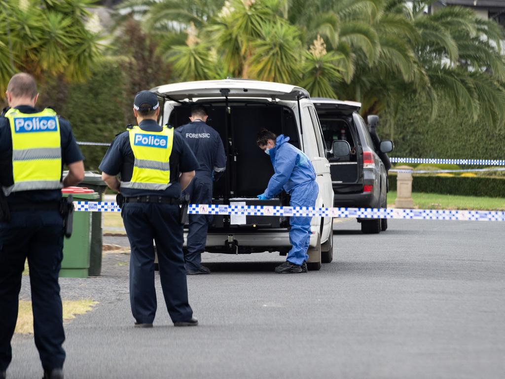 Homicide detectives are investigating the fatal shooting. Picture: NCA Newswire / Nicki Connolly