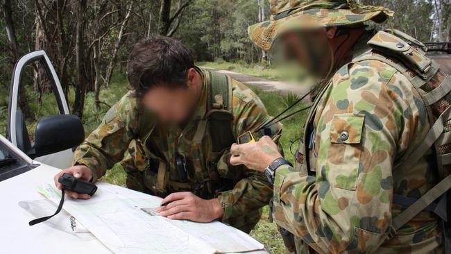 Police search for fugitive Malcolm Naden around the Nowendoc area. Picture: Rob Stewart