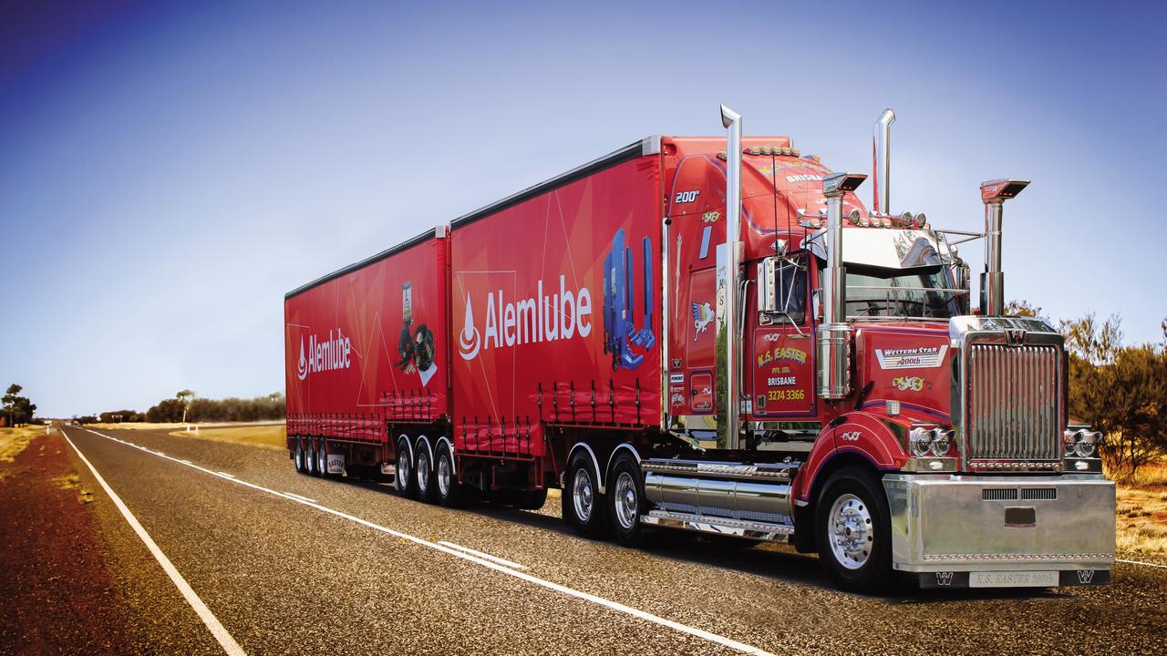 The further inland you go in Australia, the bigger the trucks get.