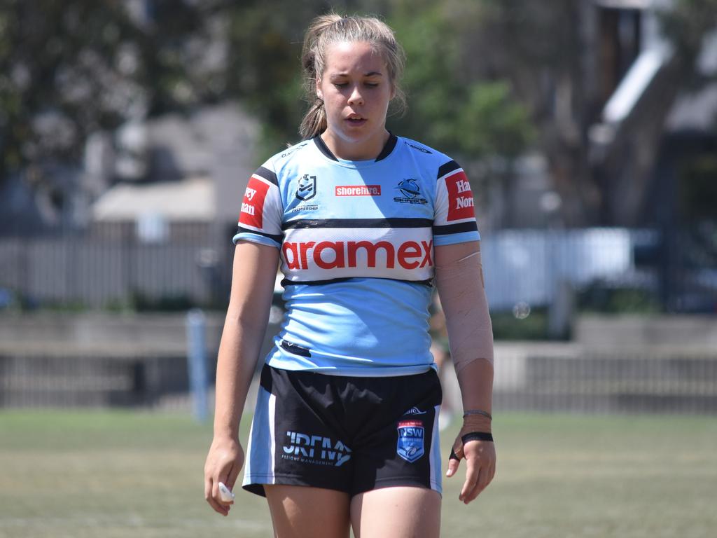 Stephanie Faulkner has been named Sharks captain. Picture: Sean Teuma