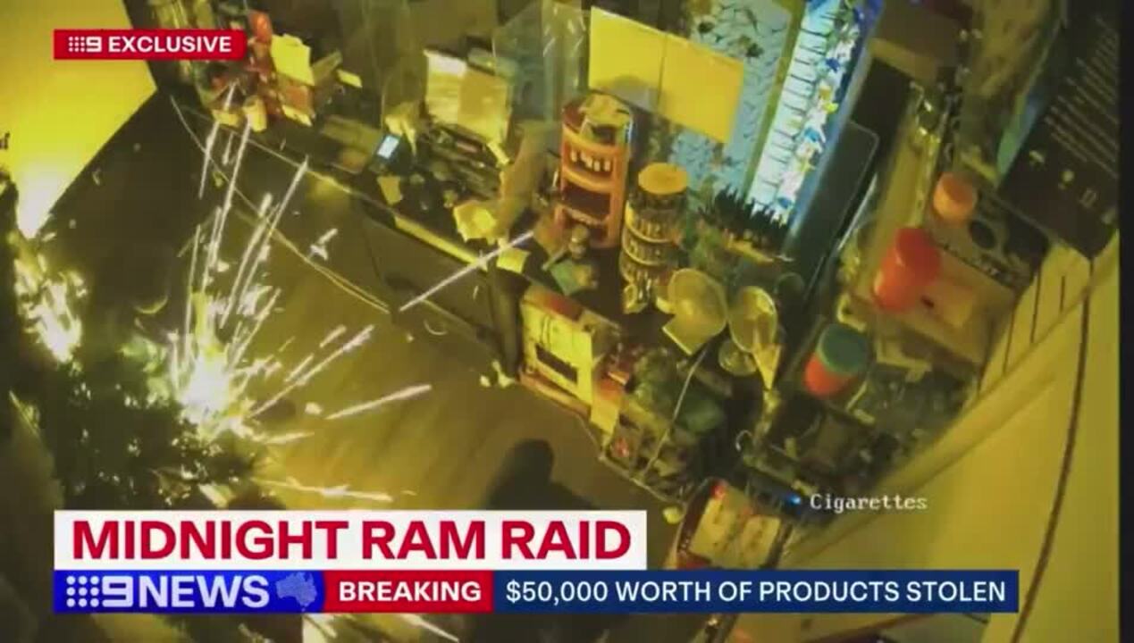 WATCH: Oxley Midnight Ram Raid