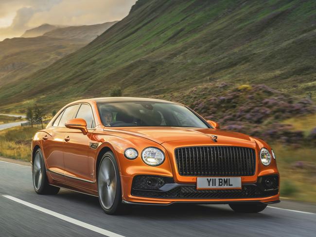 EMBARGO FOR TWAM 14 OCT 2023. FEE MAY APPLY. Bentley Flying Spur Speed. Source: Supplied