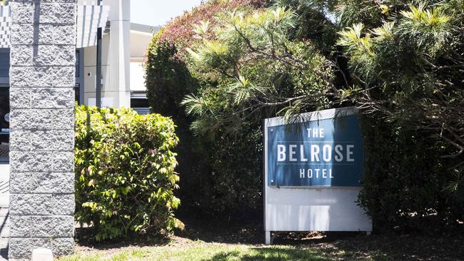 Authorities are working to identify the link between three people who attended the Belrose Hotel and tested positive for coronavirus. Picture: NCA NewsWire / Jenny Evans