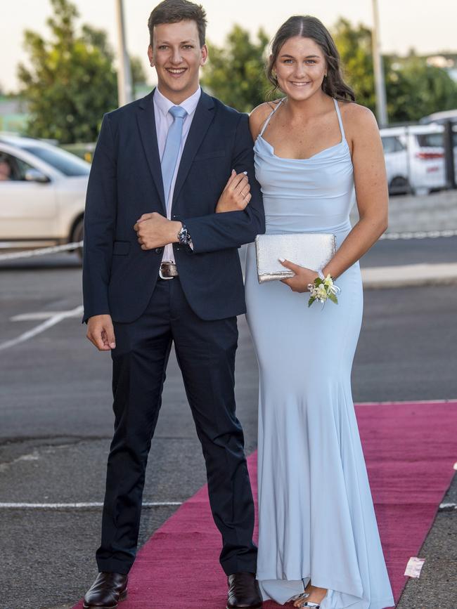 Tom Lattimore and Olivia Jones. St Ursula's College formal. Friday. 20th Nov 2020